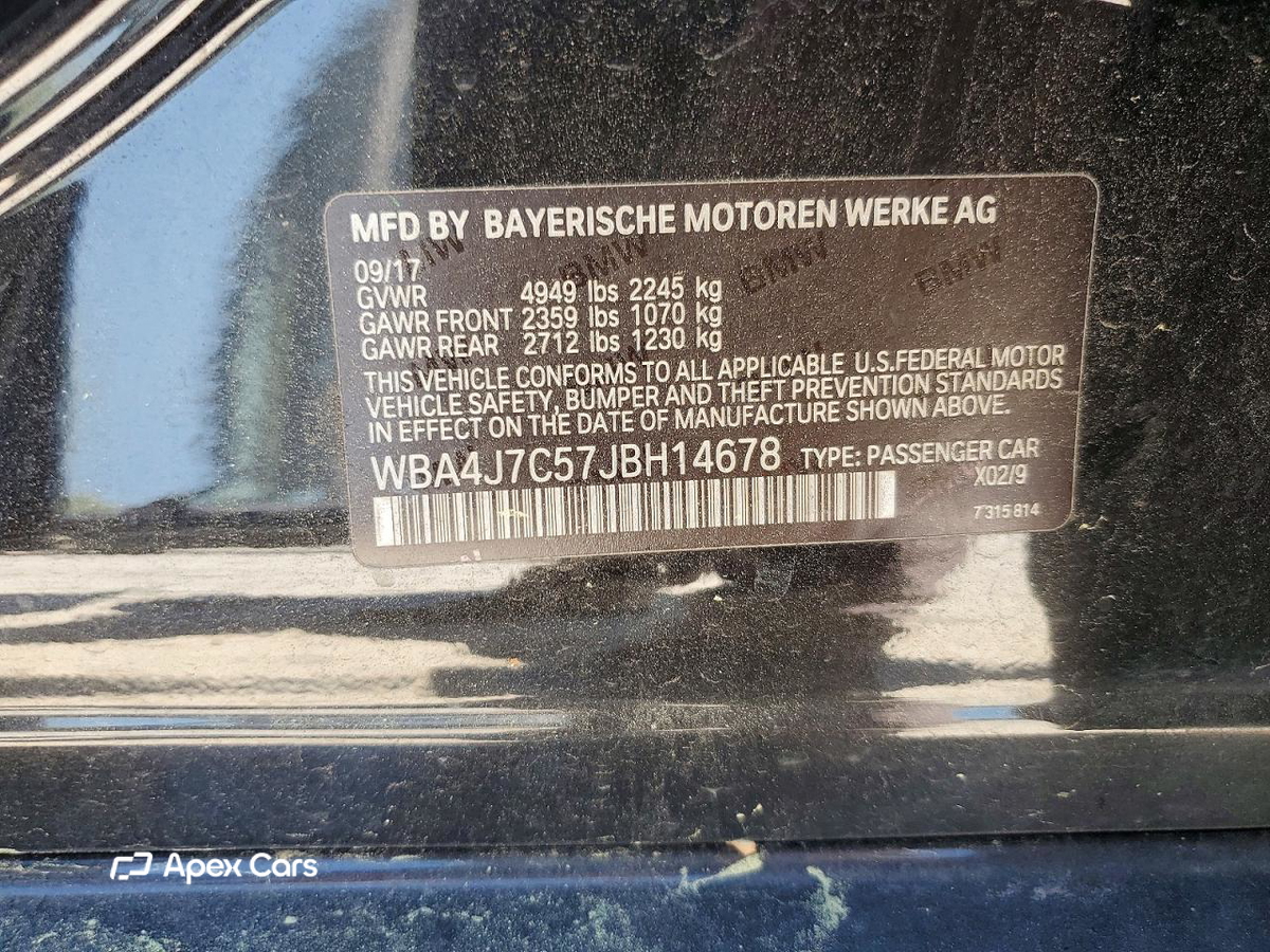 BMW Series 4 2018