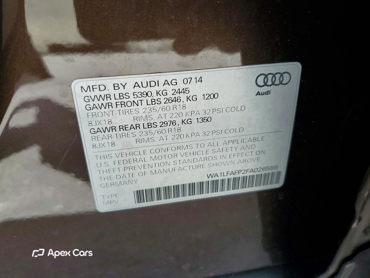 Audi Q5 2015