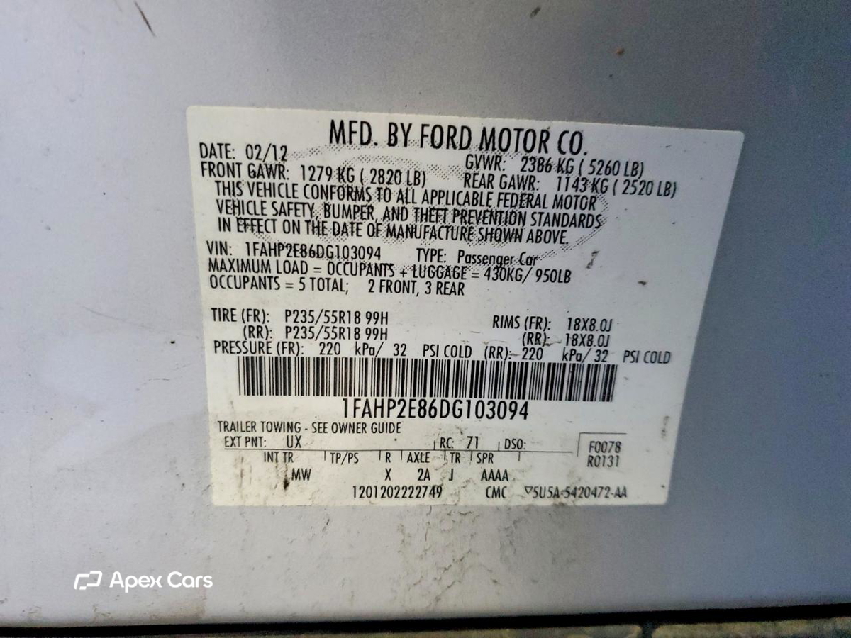 Ford Taurus 2013