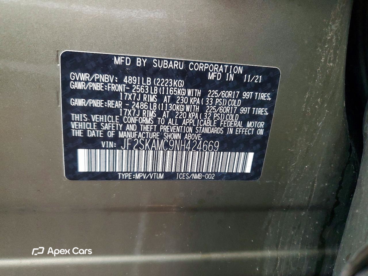 Subaru Forester 2022