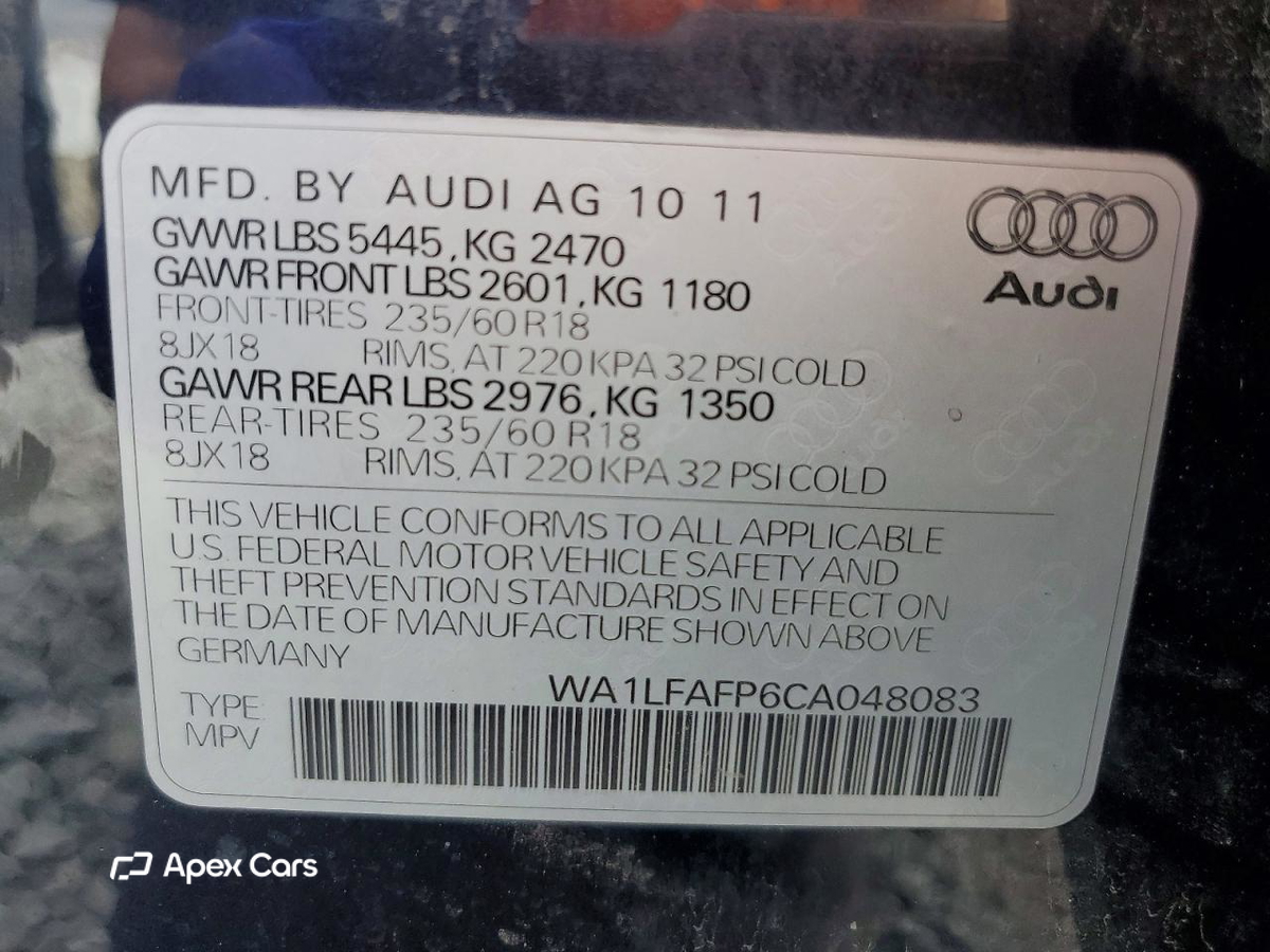 Audi Q5 2012