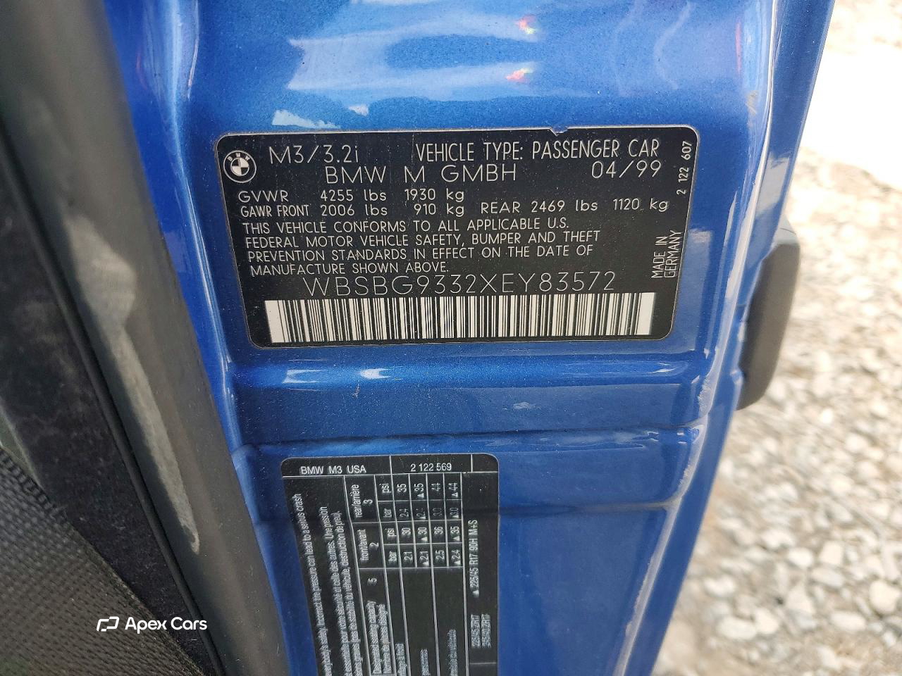BMW M3 1999