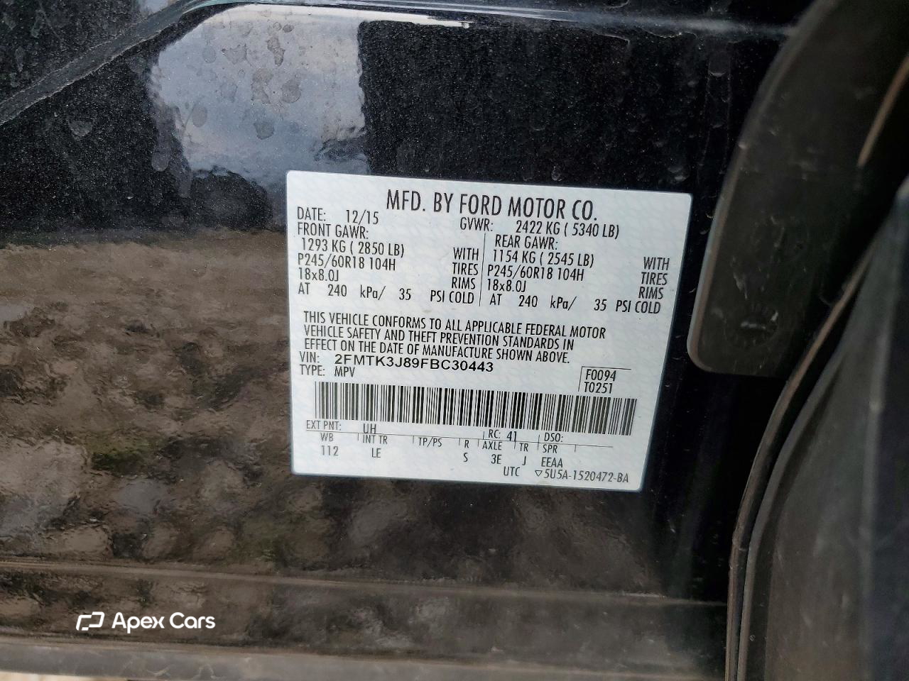 Ford Edge 2015