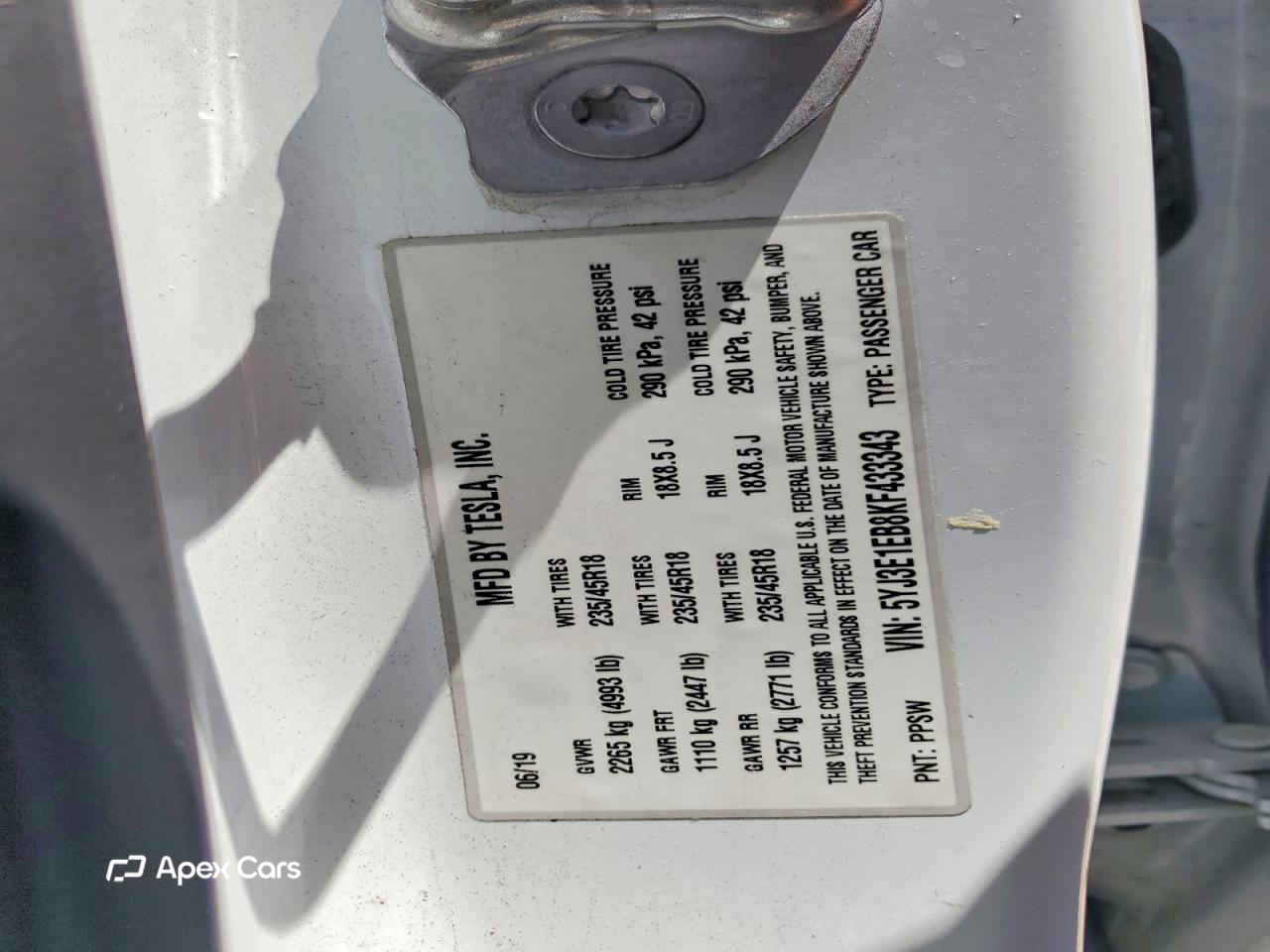 Tesla Model 3 2019