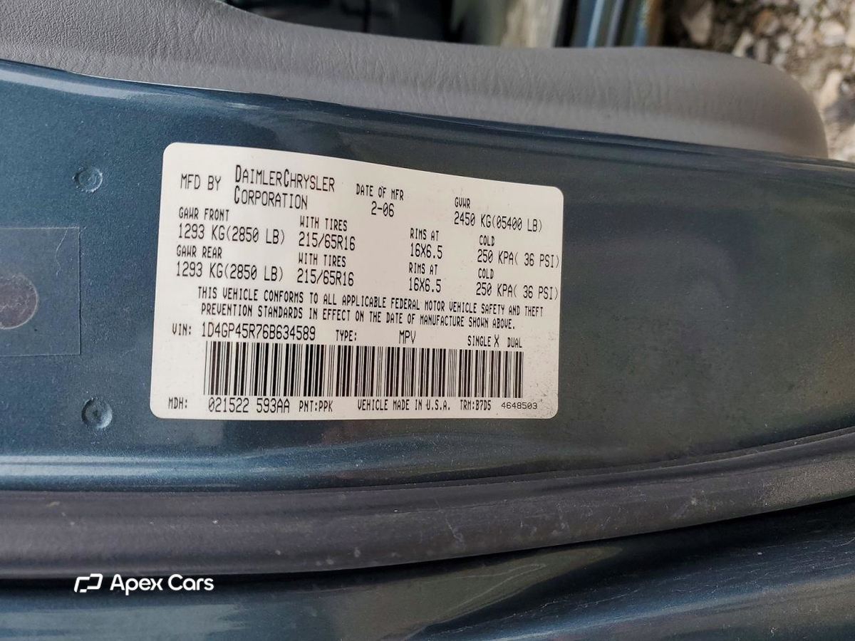 Dodge Caravan 2006