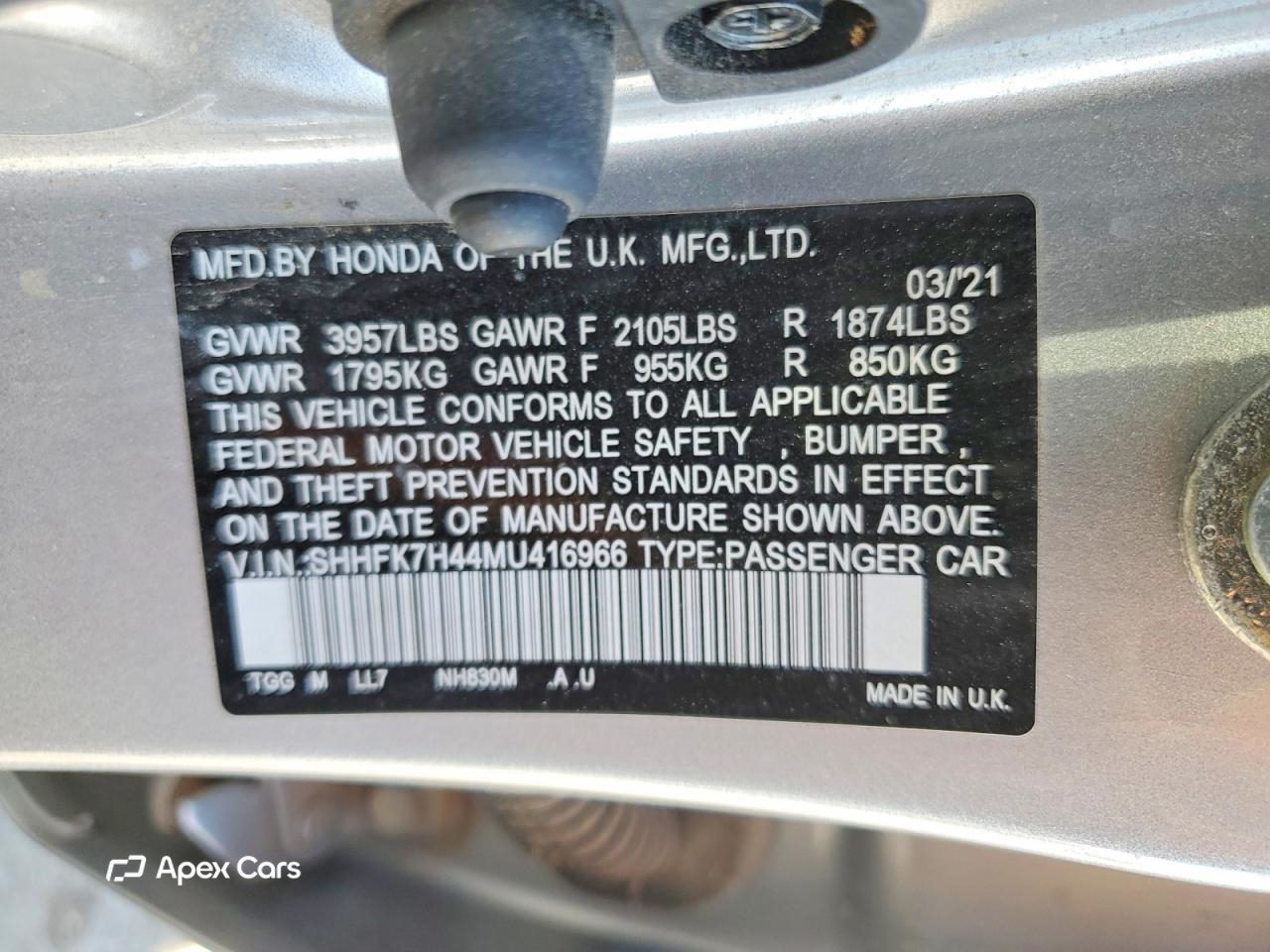 Honda Civic 2021