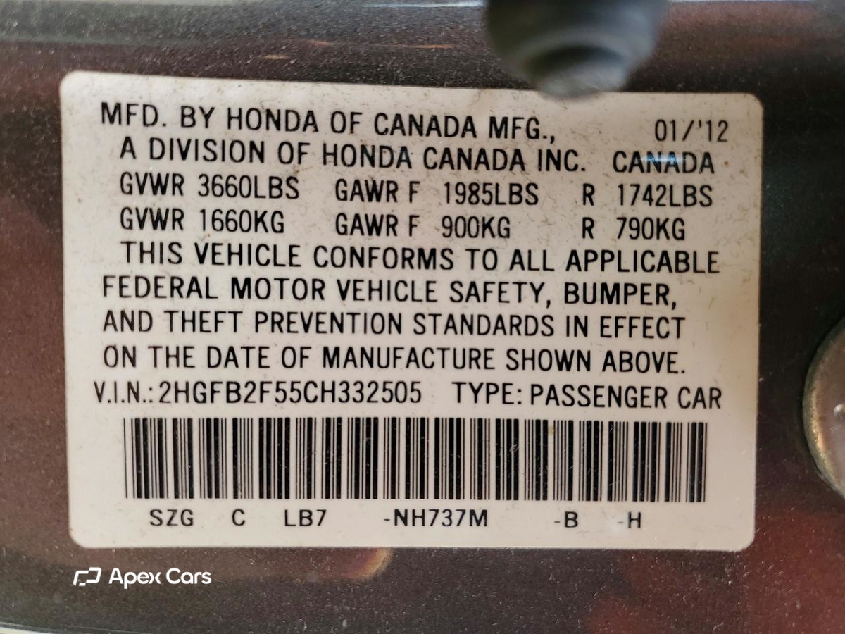 Honda Civic 2012