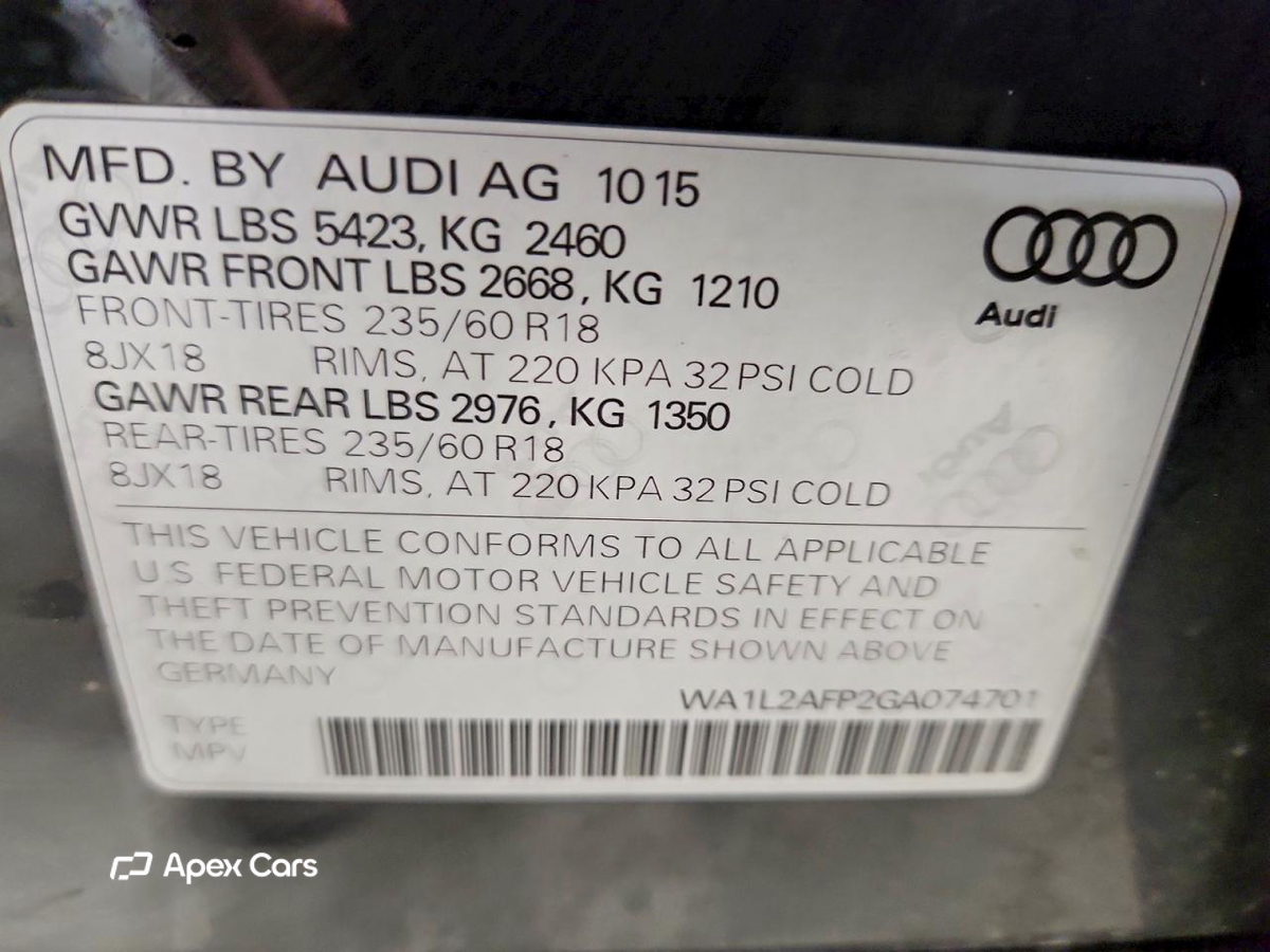Audi Q5 2016