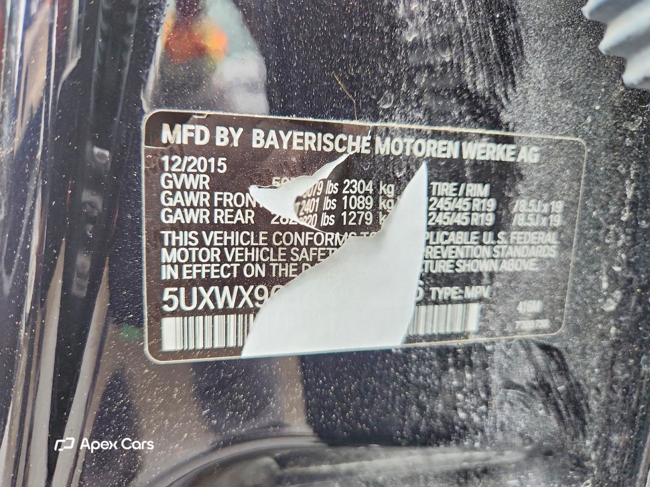 BMW X3 2016