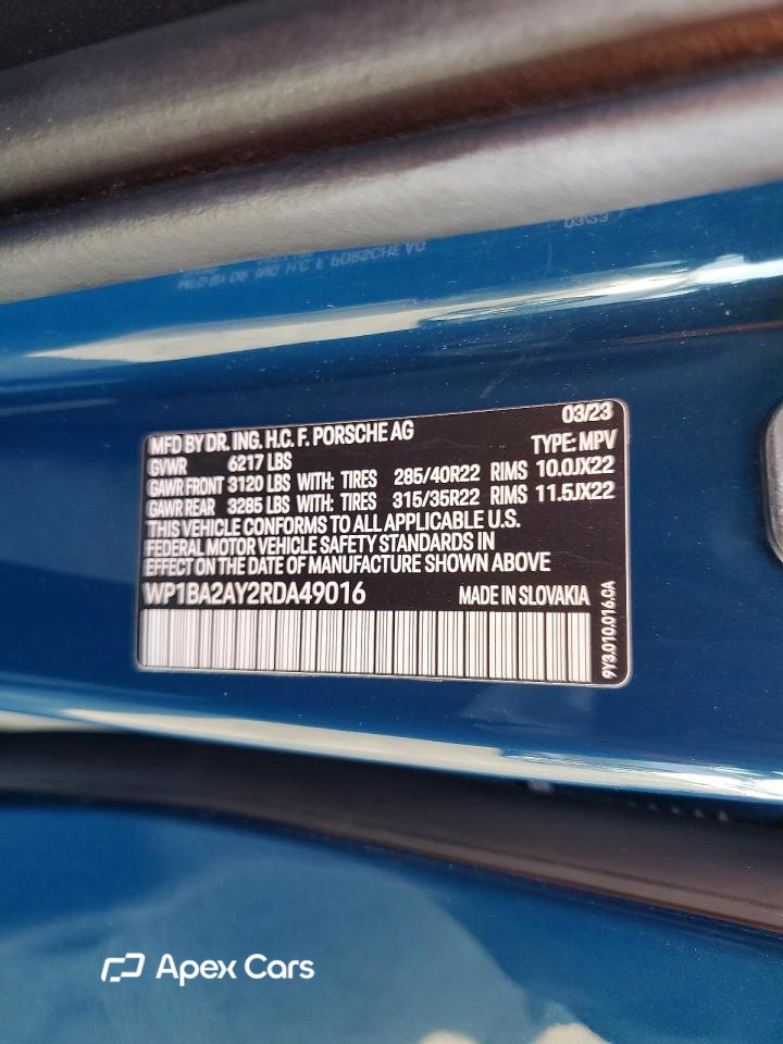 Porsche Cayenne 2024