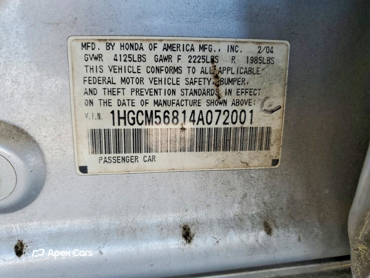 Honda Accord 2004