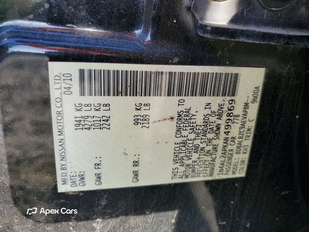 Nissan Altima 2010