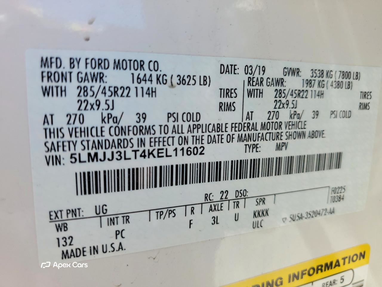 Lincoln Navigator 2019