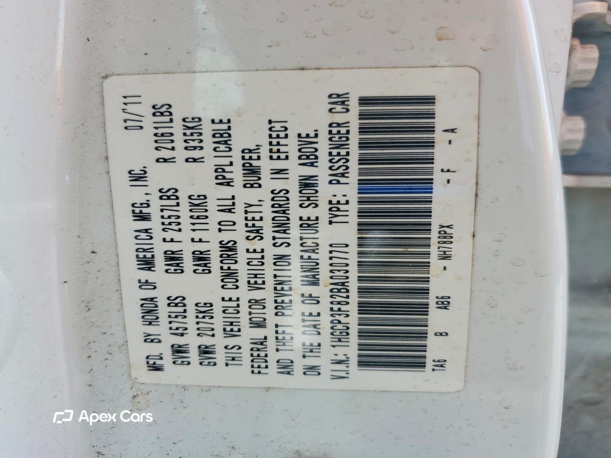 Honda Accord 2011