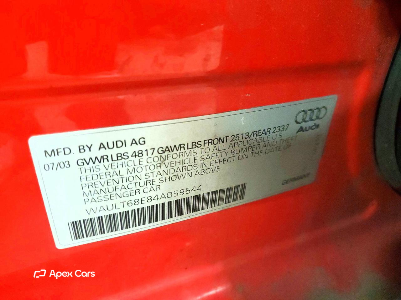 Audi A4 2004