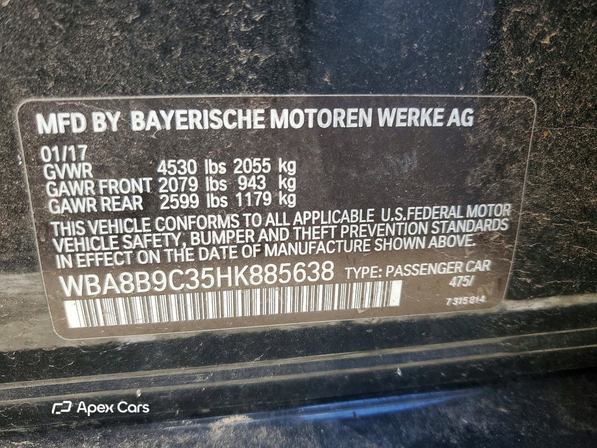 BMW Series 3 2017