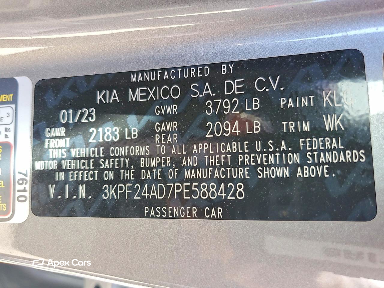 Kia Forte 2023