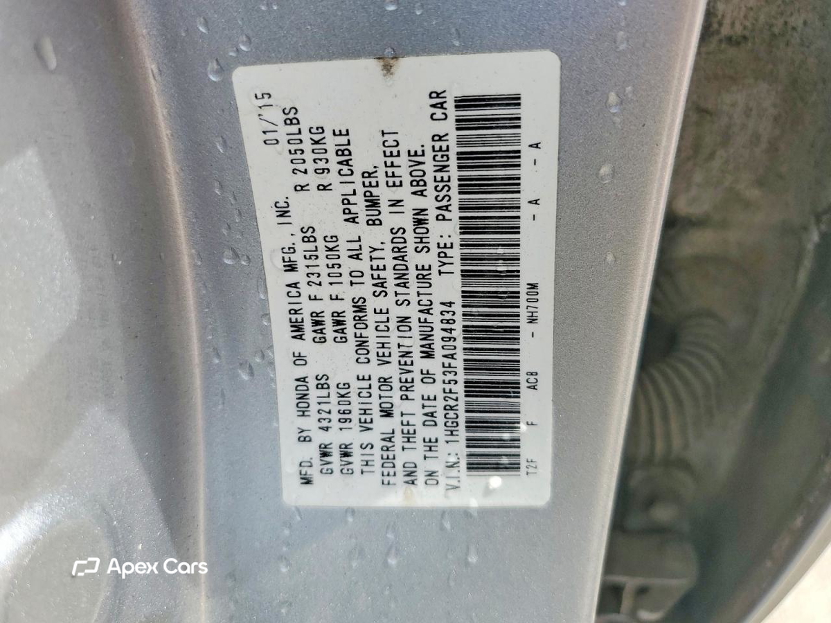 Honda Accord 2015