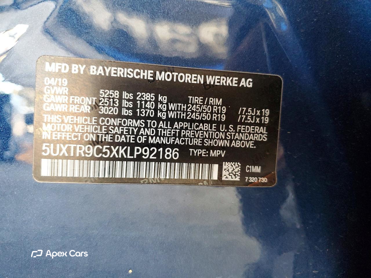BMW X3 2019