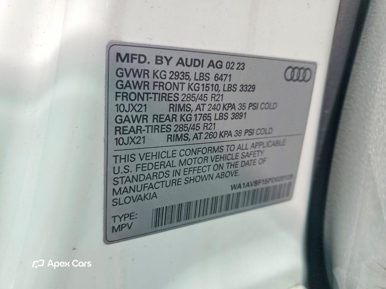 Audi Q8 2023