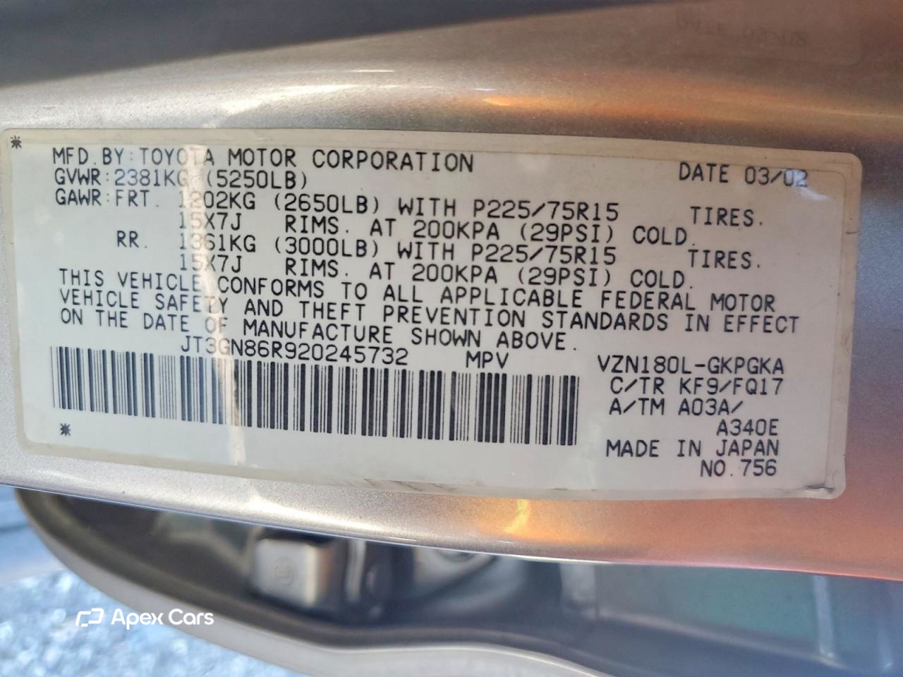 Toyota 4Runner 2002