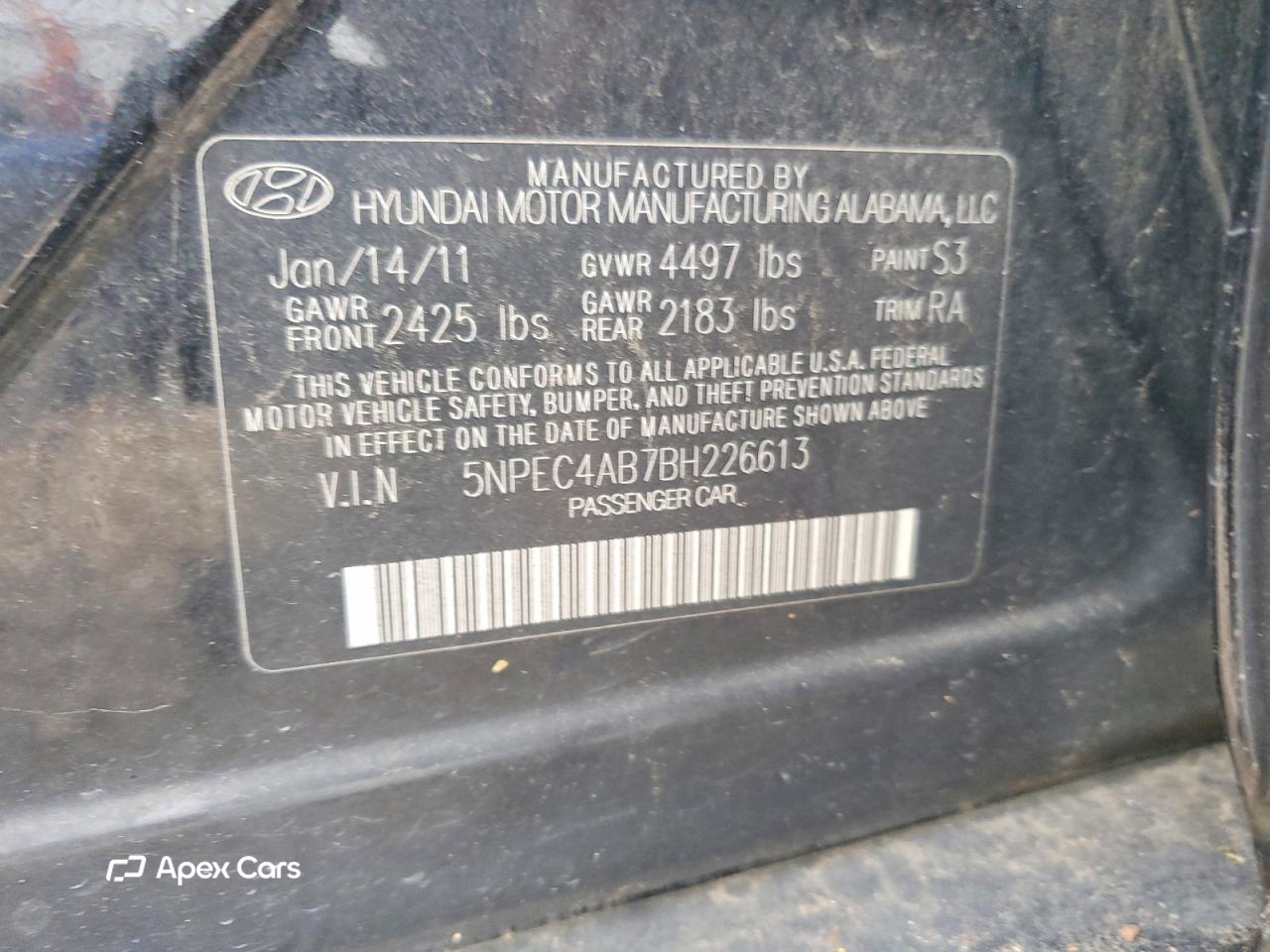 Hyundai Sonata 2011