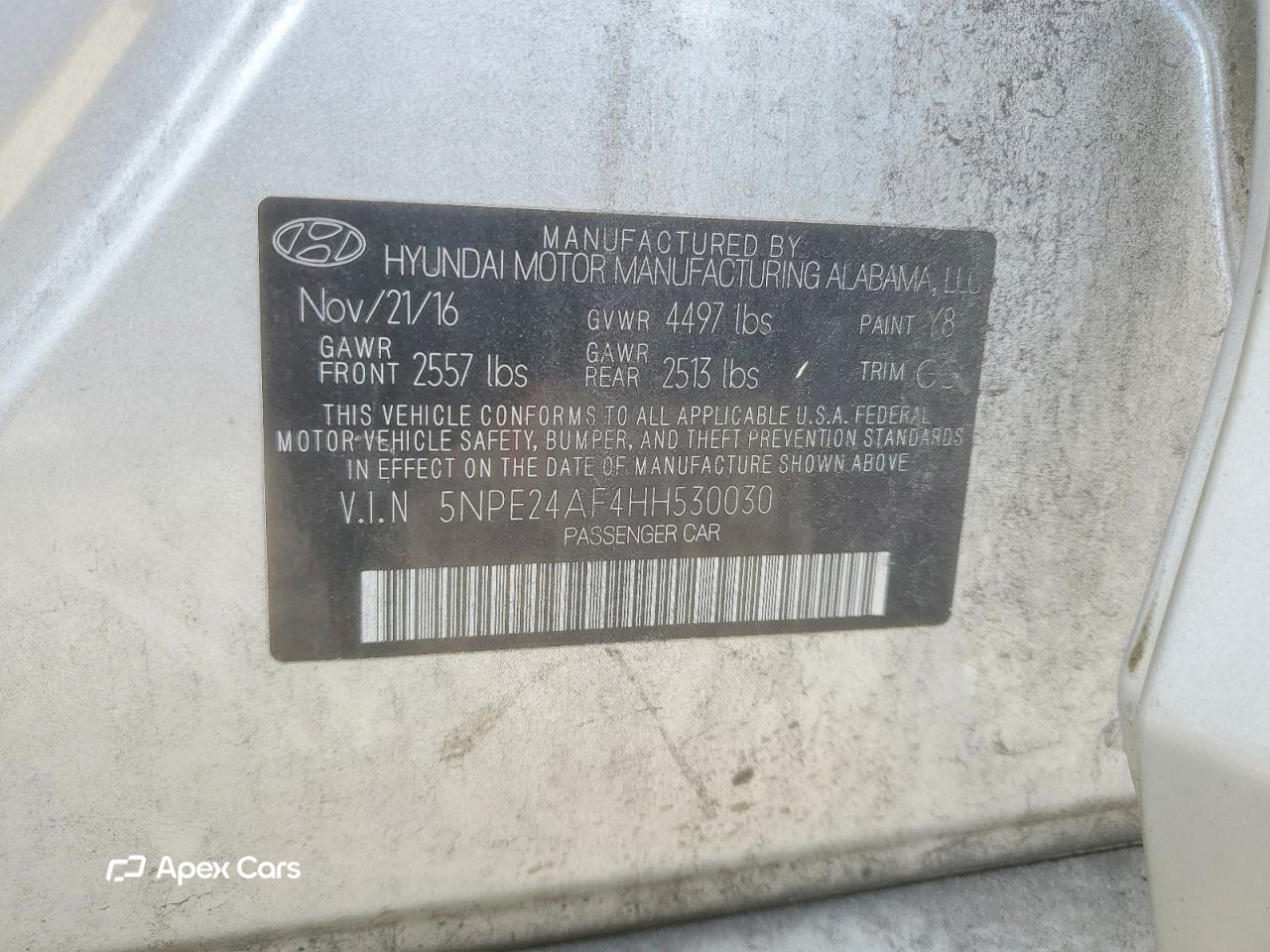 Hyundai Sonata 2017