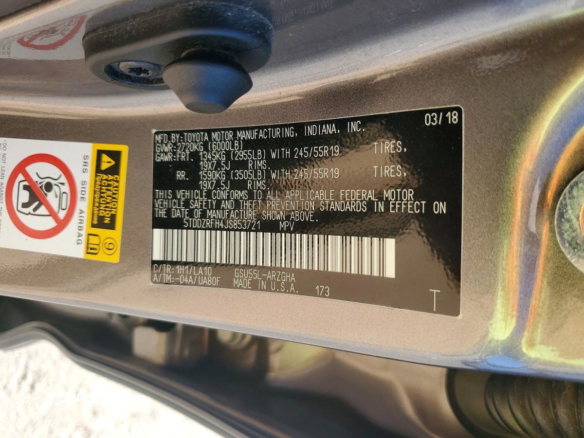 Toyota Highlander 2018