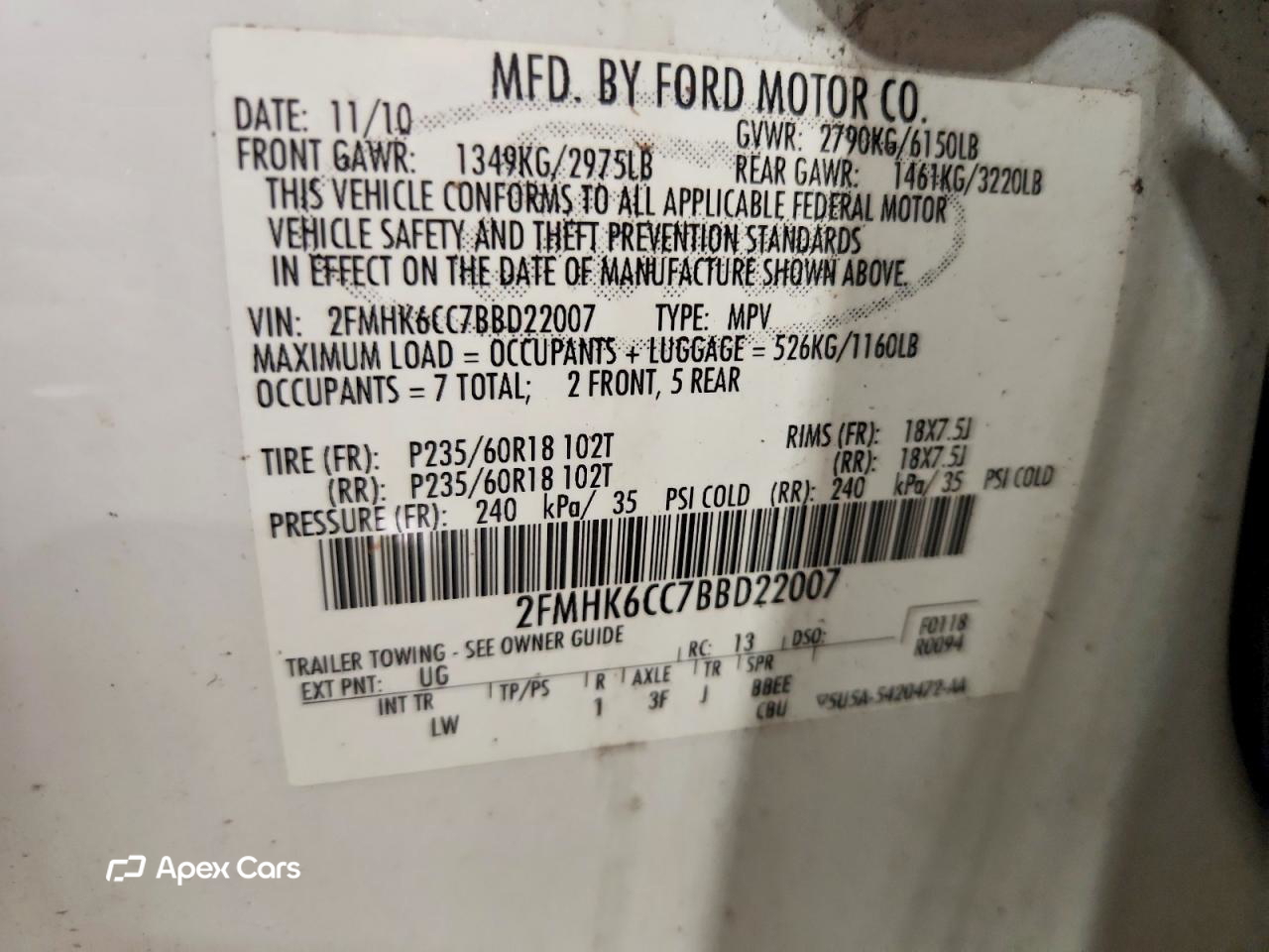 Ford Flex 2011
