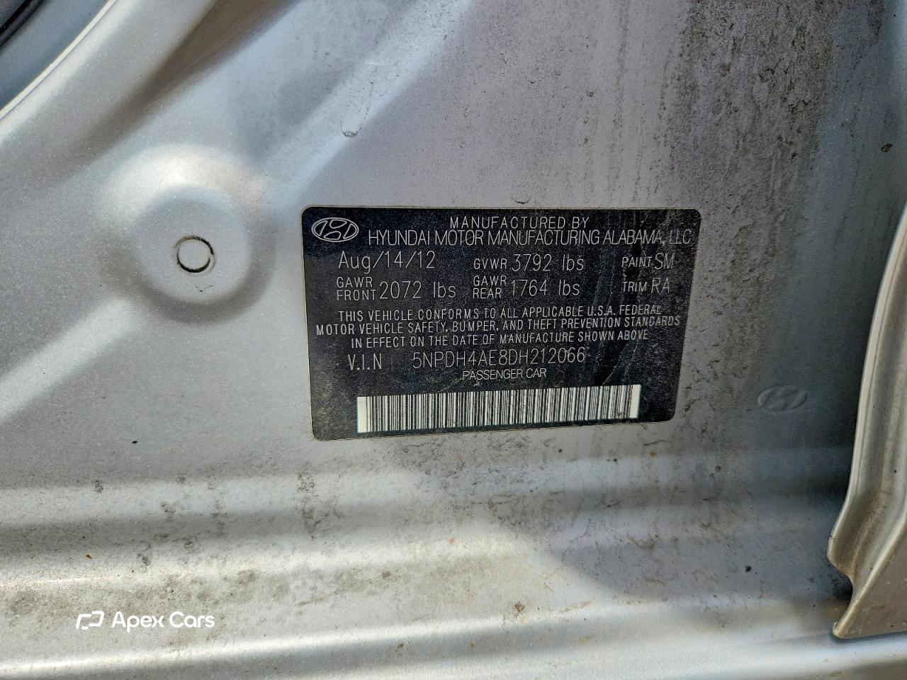 Hyundai Elantra 2013