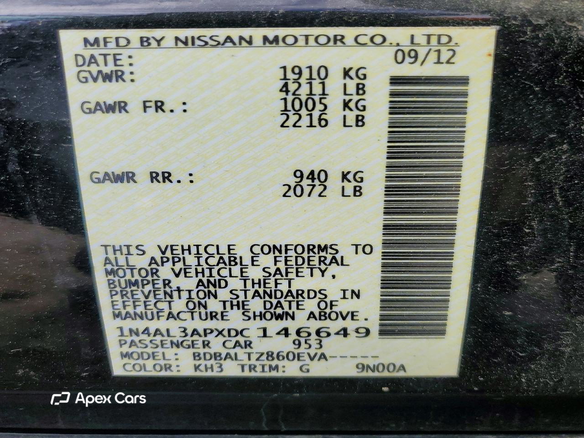 Nissan Altima 2013