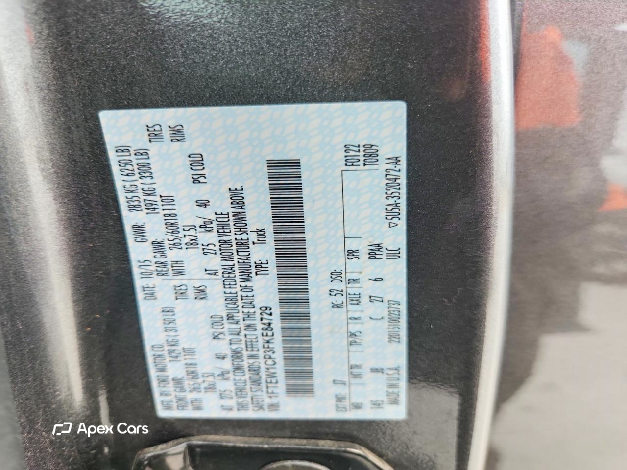 Ford F-150 2015