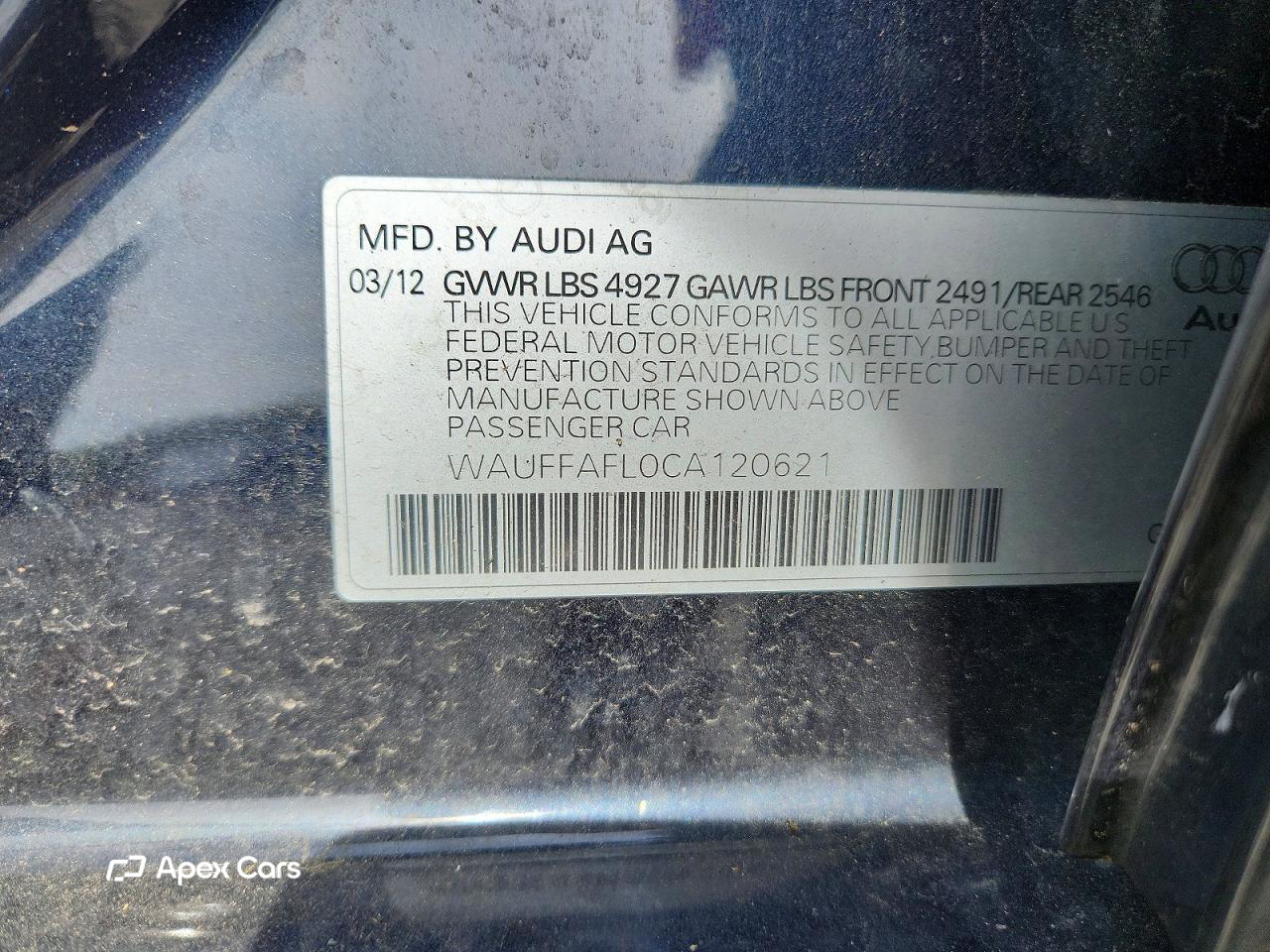 Audi A4 2012