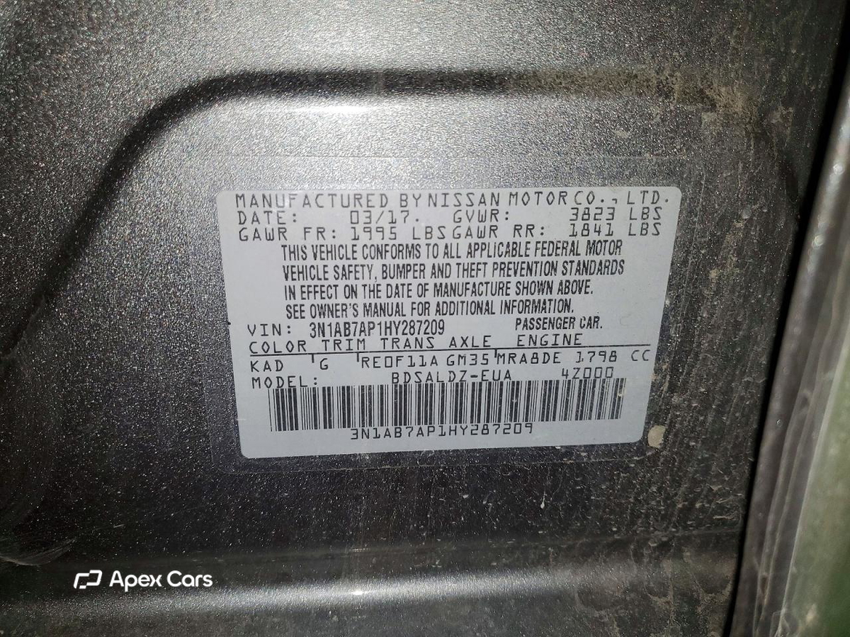 Nissan Sentra 2017