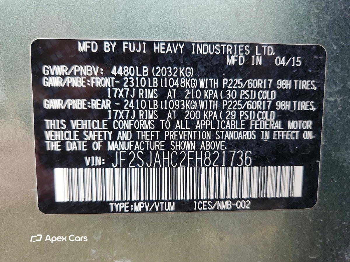 Subaru Forester 2015