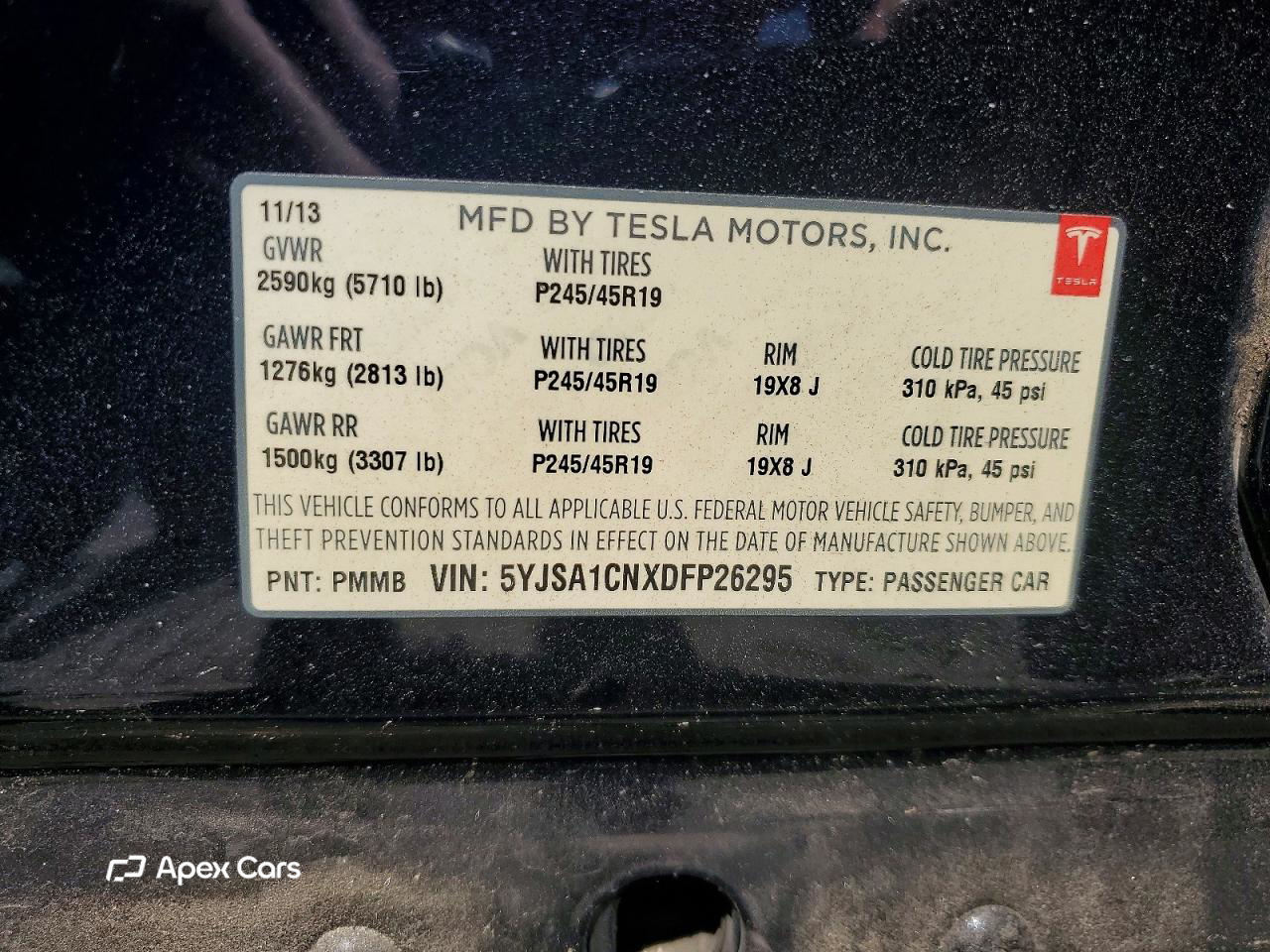 Tesla Model S 2013