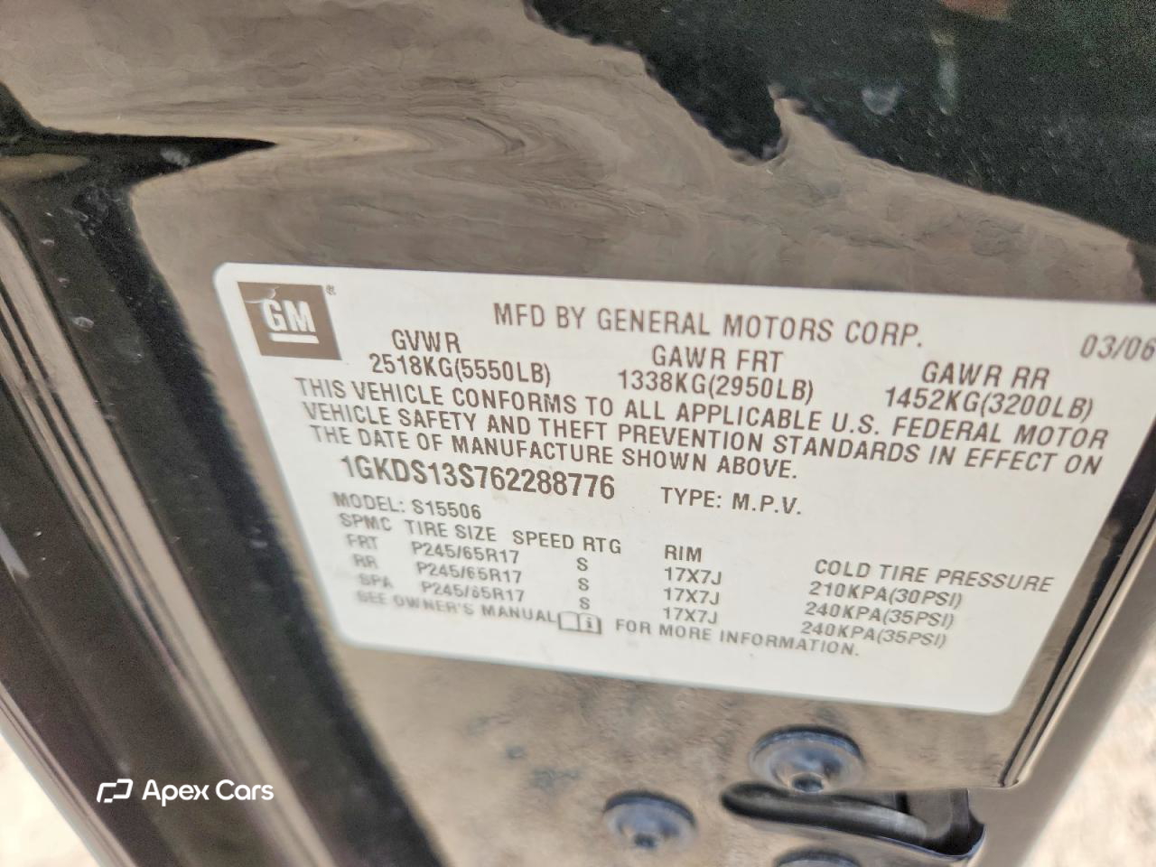 GMC Envoy 2006