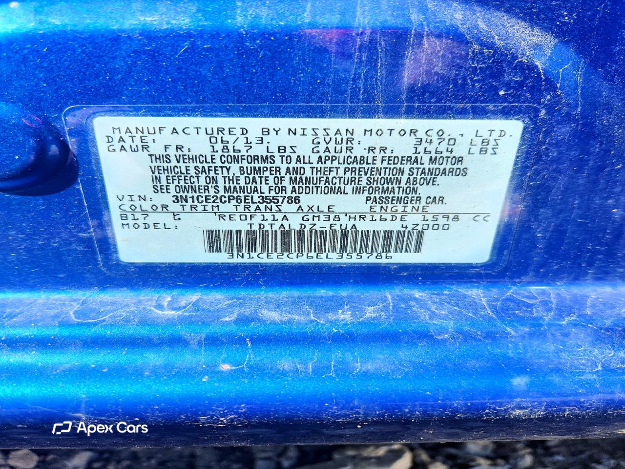 Nissan Versa 2014