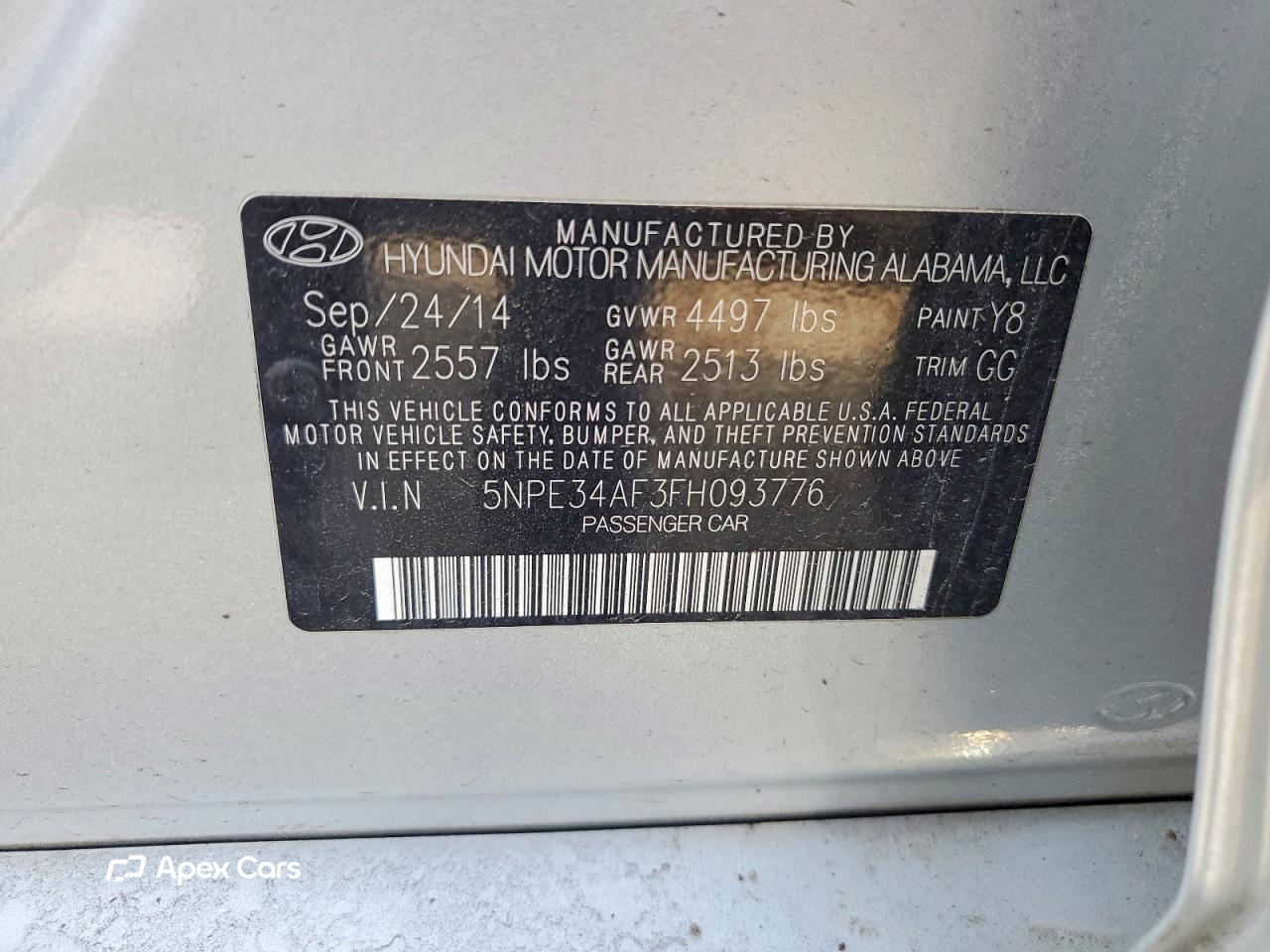 Hyundai Sonata 2015