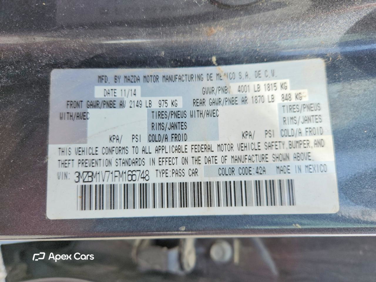Mazda 3 2015