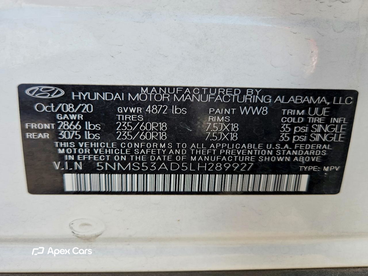 Hyundai Santa Fe 2020