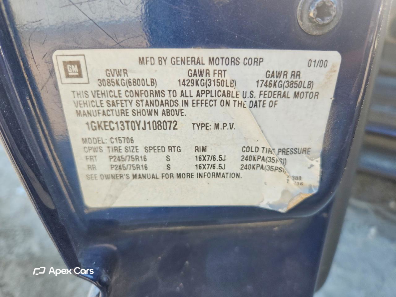 GMC Yukon 2000