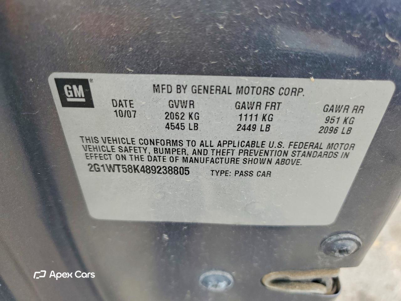 Chevrolet Impala 2008