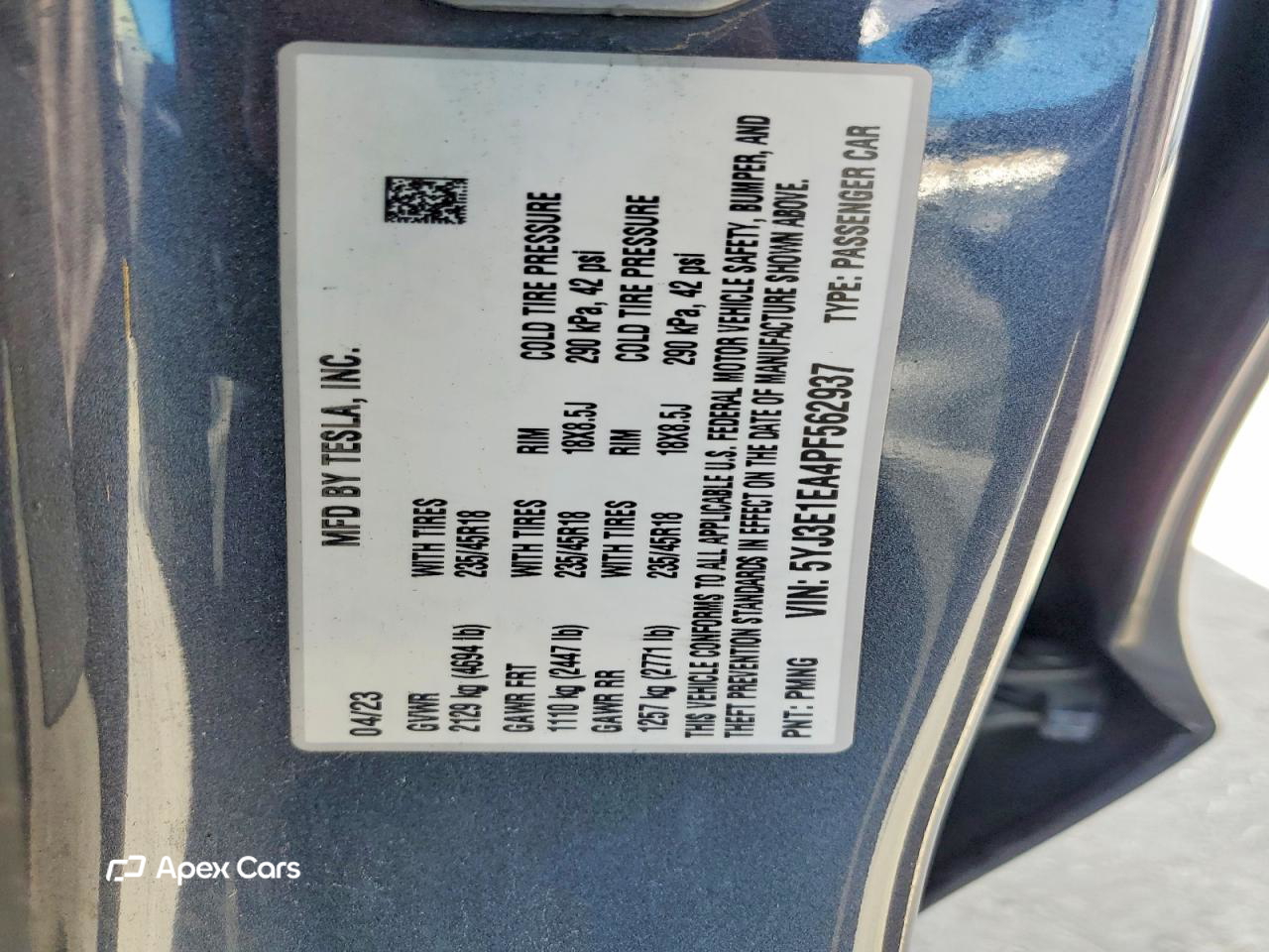 Tesla Model 3 2023