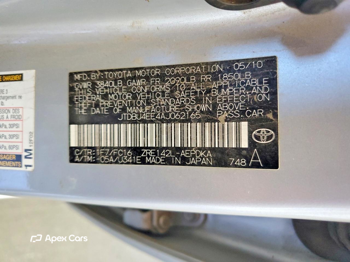 Toyota Corolla 2010