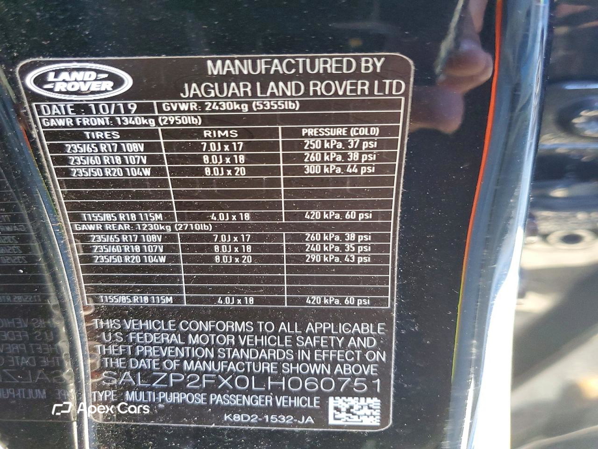 Land Rover Range Rover 2020