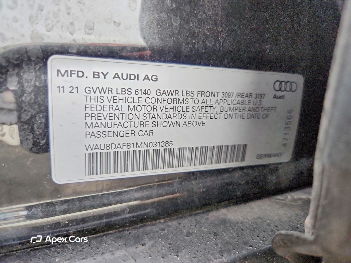 Audi A8 2021