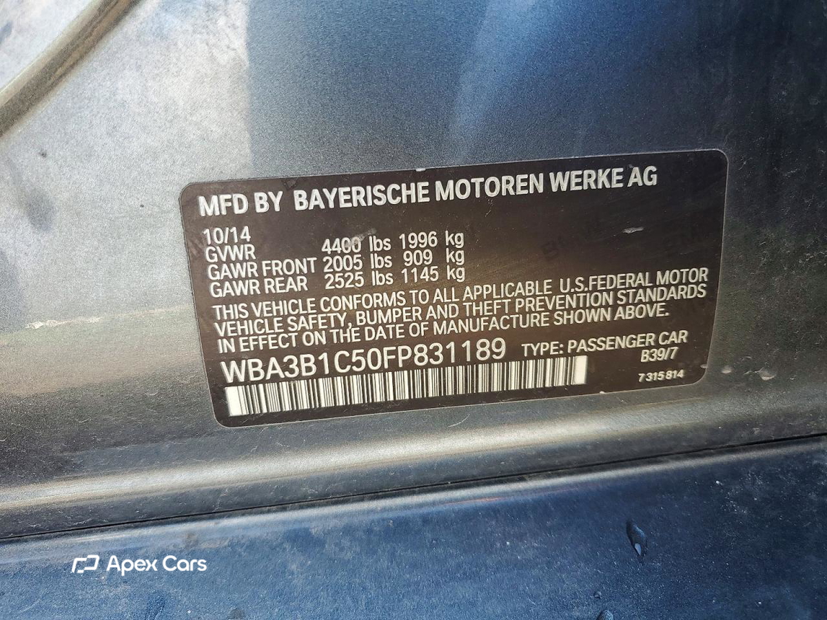 BMW Series 3 2015