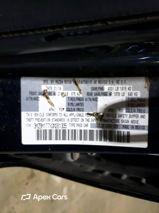 Mazda 3 2016