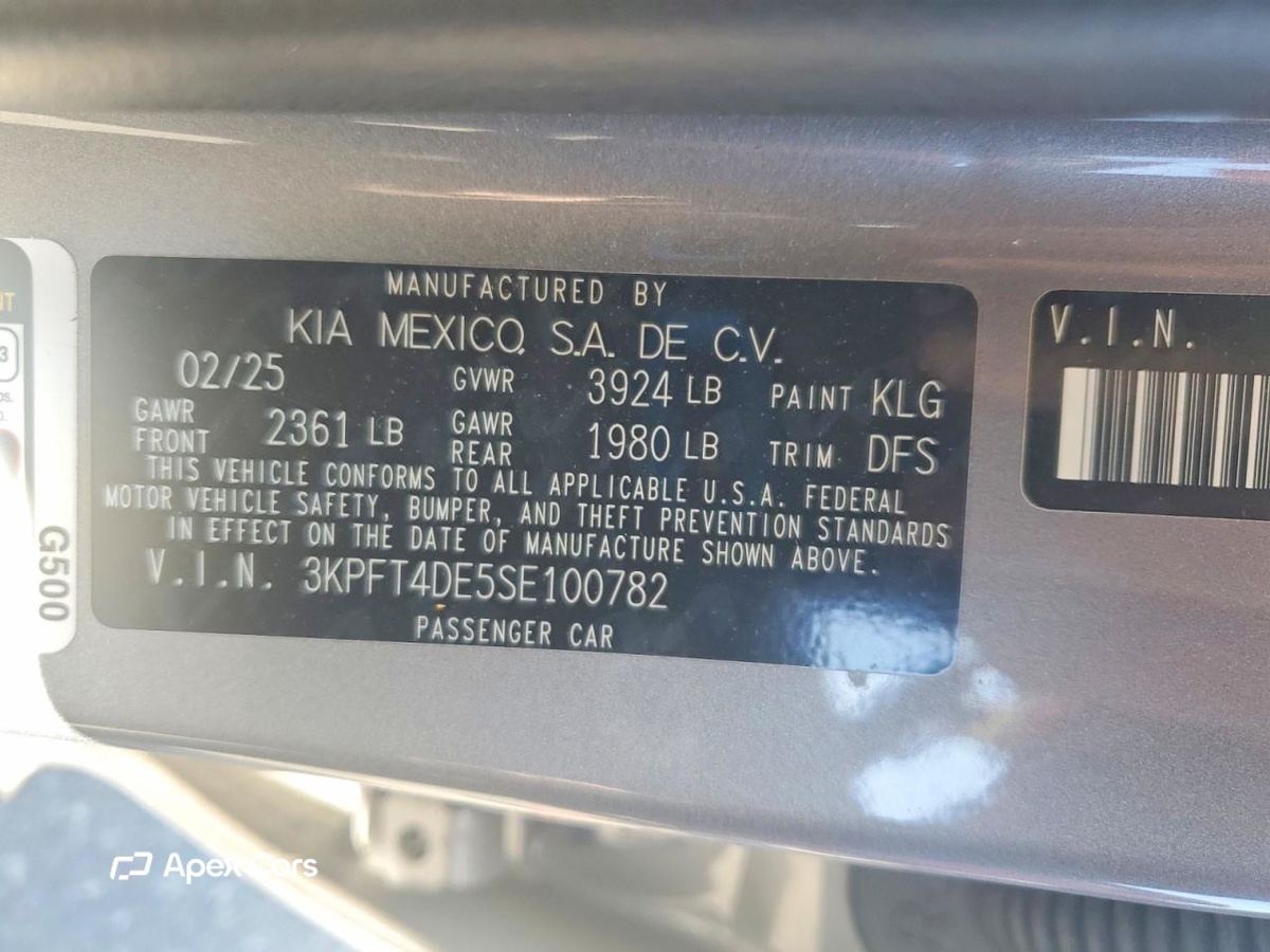 Kia K4 2025